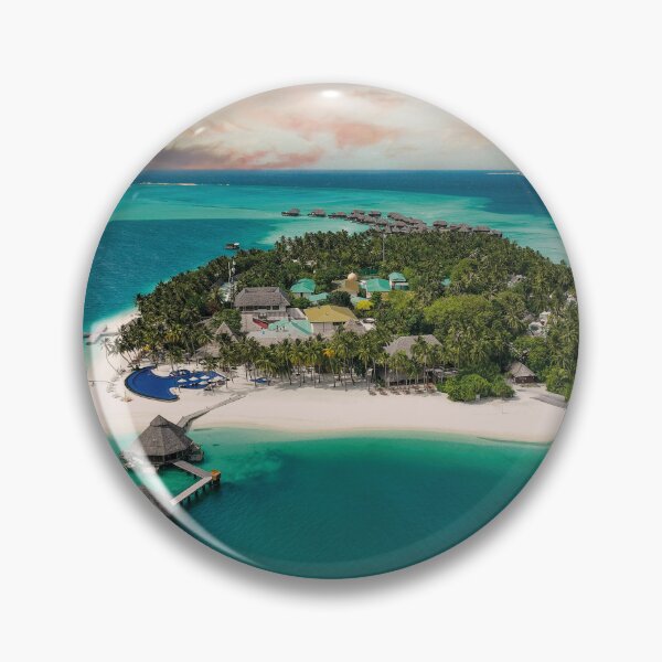 Item preview, Maldives Island Paradise Tropical Holiday Aerial View designed and sold by Mauswohn.