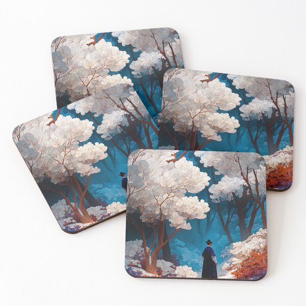 Item preview, Solitary Walk Through Winter Forest designed and sold by IRRI_3212.