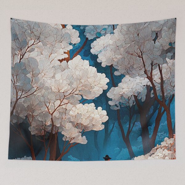 Item preview, Solitary Walk Through Winter Forest designed and sold by IRRI_3212.