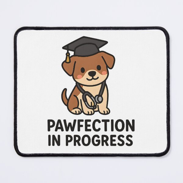 Item preview, vet life - vet student - pawfection in progress designed and sold by Bettybee00.