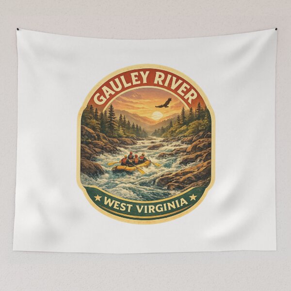 Item preview, Gauley River Sunset Rafting West Virginia designed and sold by Places On Earth.