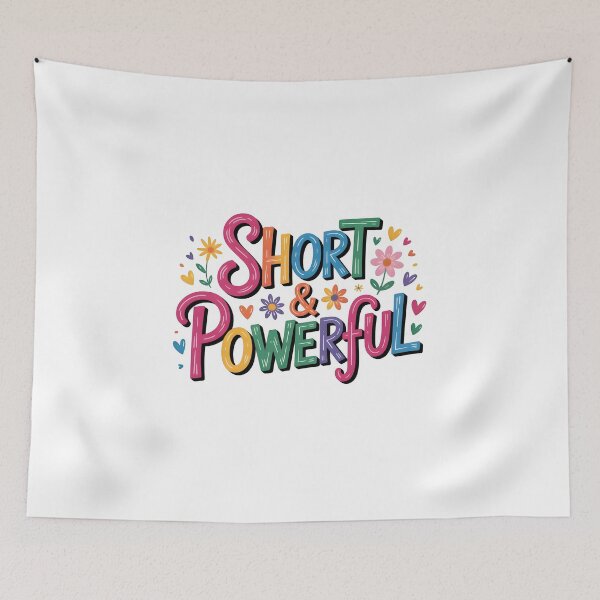 Item preview, Short & Powerful designed and sold by nimmitrends.