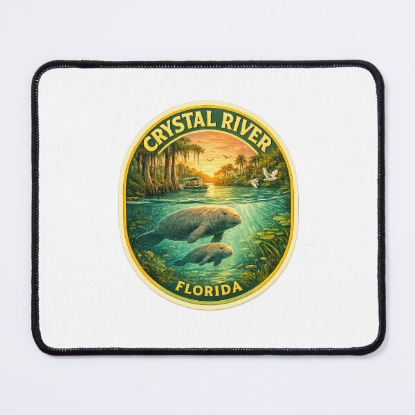 Item preview, Crystal River Florida Manatee Springs designed and sold by Places On Earth.