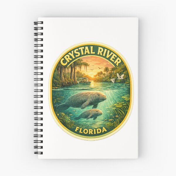 Item preview, Crystal River Florida Manatee Springs designed and sold by Places On Earth.