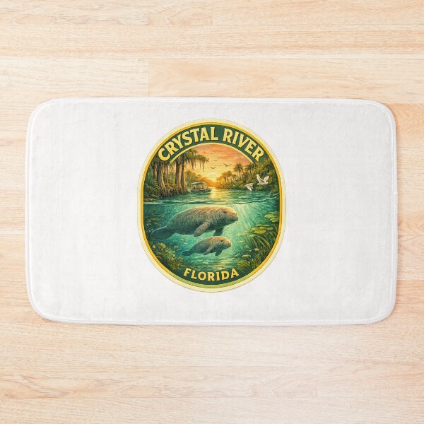 Item preview, Crystal River Florida Manatee Springs designed and sold by Places On Earth.