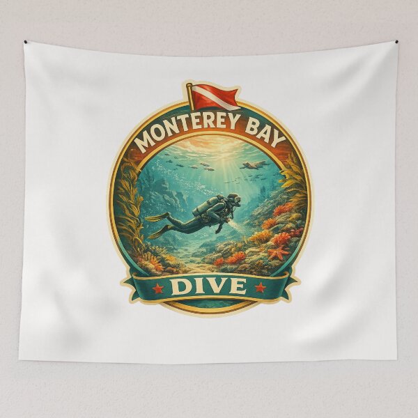 Item preview, Monterey Bay Scuba Diving California designed and sold by Places On Earth.