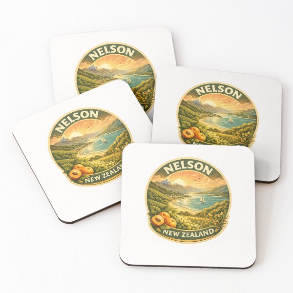 Item preview, Nelson New Zealand Coastal Vineyards designed and sold by Places On Earth.