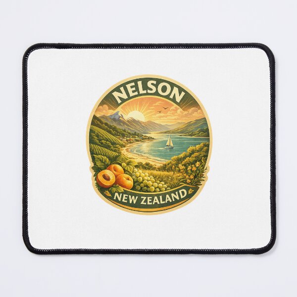 Item preview, Nelson New Zealand Coastal Vineyards designed and sold by Places On Earth.