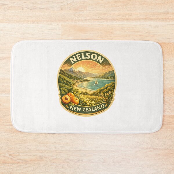Item preview, Nelson New Zealand Coastal Vineyards designed and sold by Places On Earth.