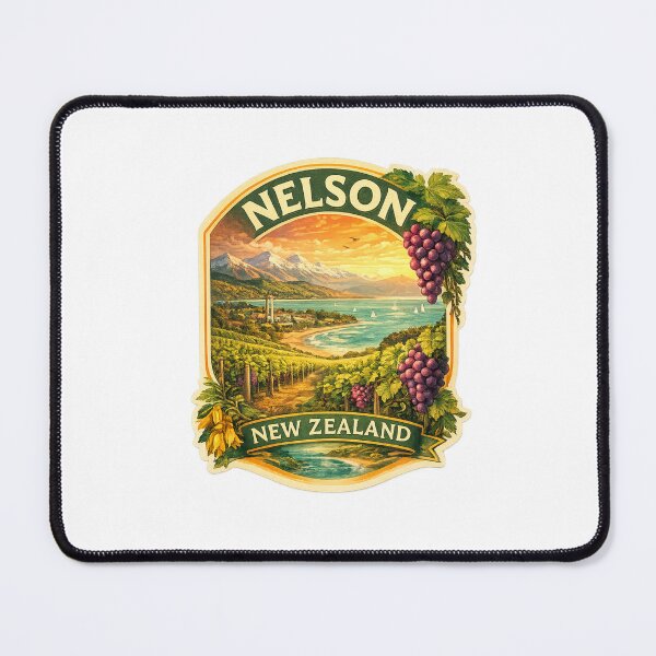 Item preview, Nelson New Zealand Wine Region designed and sold by Places On Earth.