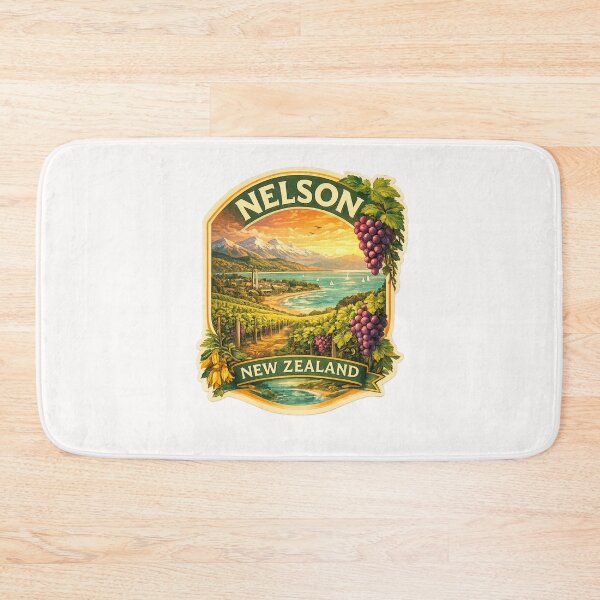 Item preview, Nelson New Zealand Wine Region designed and sold by Places On Earth.