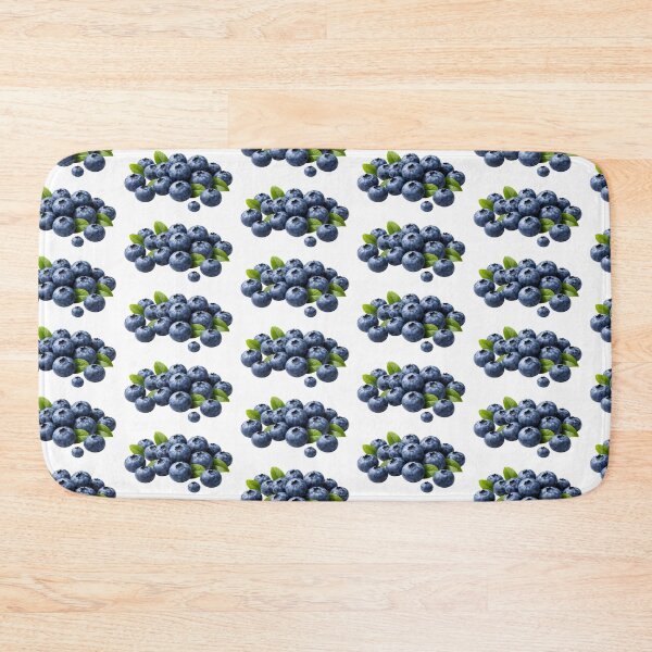 Item preview, Fresh Blueberries with Leaves designed and sold by PriyankaSonara.