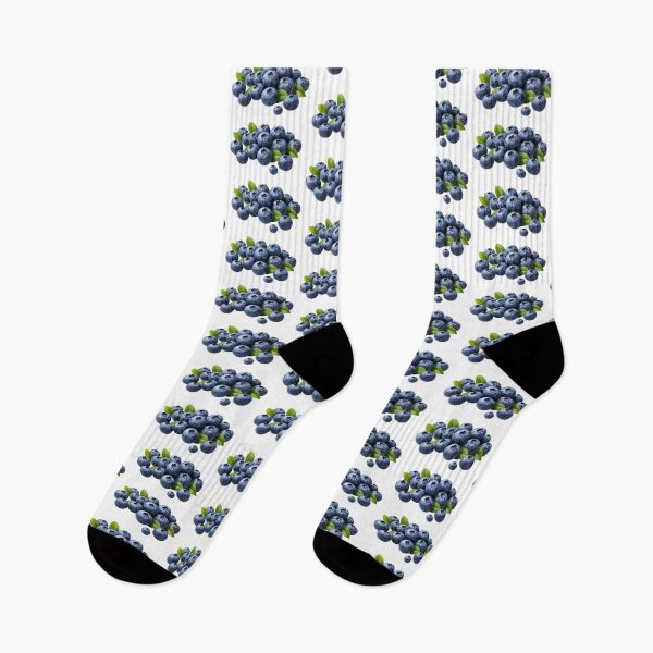 Item preview, Fresh Blueberries with Leaves designed and sold by PriyankaSonara.