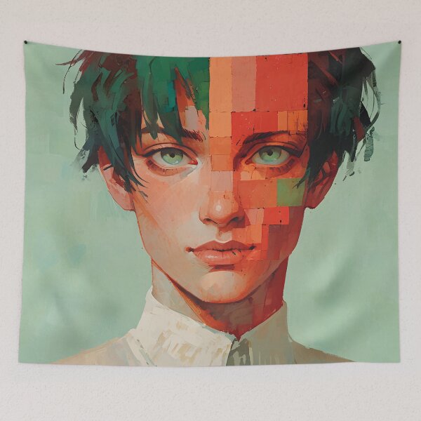 Item preview, Between Human and Code designed and sold by KiraChie.