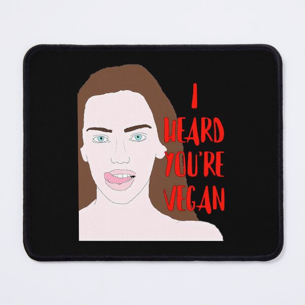Item preview, I Heard You're Vegans Hot Vegans You'Re Vegan Print designed and sold by Usman Afzal.