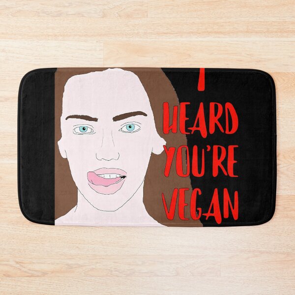 Item preview, I Heard You're Vegans Hot Vegans You'Re Vegan Print designed and sold by Usman Afzal.