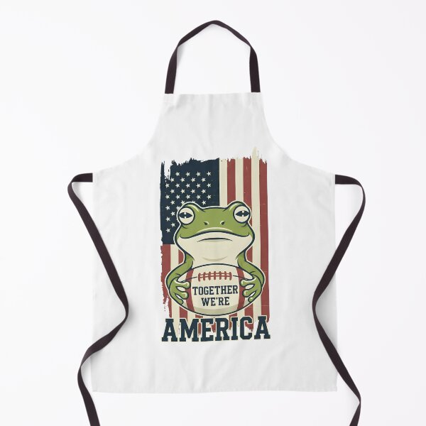 Item preview, Together We Are America Frog USA American Flag Football Season designed and sold by najaks.
