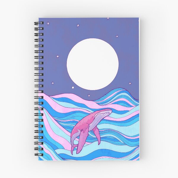 Item preview, Whale under the moon designed and sold by Swadeillustrations.