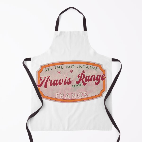 Item preview, Aravis Range, France, Savoie, Ski, textured skiing badge designed and sold by Wanderful-roads.