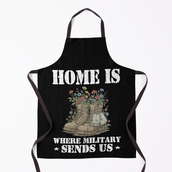 Item preview, Home Is Where The Military Sends Us - Military Wife Mom Family Floral Combat Boots designed and sold by Jt41.