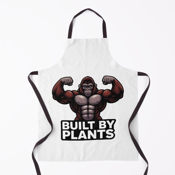 Item preview, Gorilla Built By Plants designed and sold by CheekyVeg.