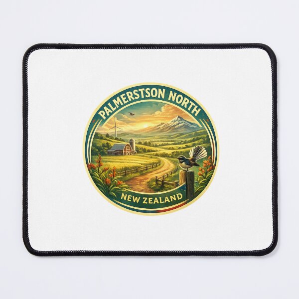 Item preview, Palmerston North New Zealand Rural Scenic Travel Badge designed and sold by Aryabek.