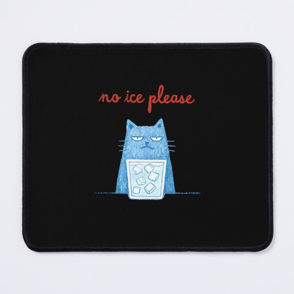 Item preview, No Ice Please Angry Cat Meme designed and sold by najaks.