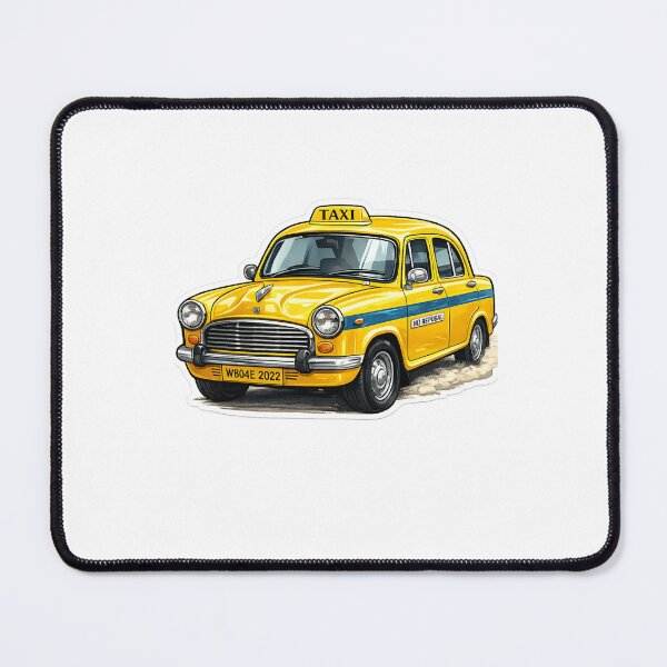 Item preview, Kolkata Yellow Ambassador Taxi India Classic Car designed and sold by Aryabek.