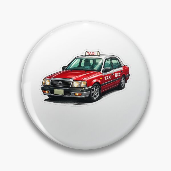 Item preview, Hong Kong City Red Taxi Urban Transport Icon designed and sold by Aryabek.