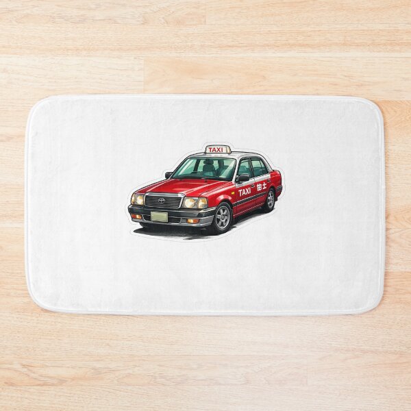 Item preview, Hong Kong City Red Taxi Urban Transport Icon designed and sold by Aryabek.