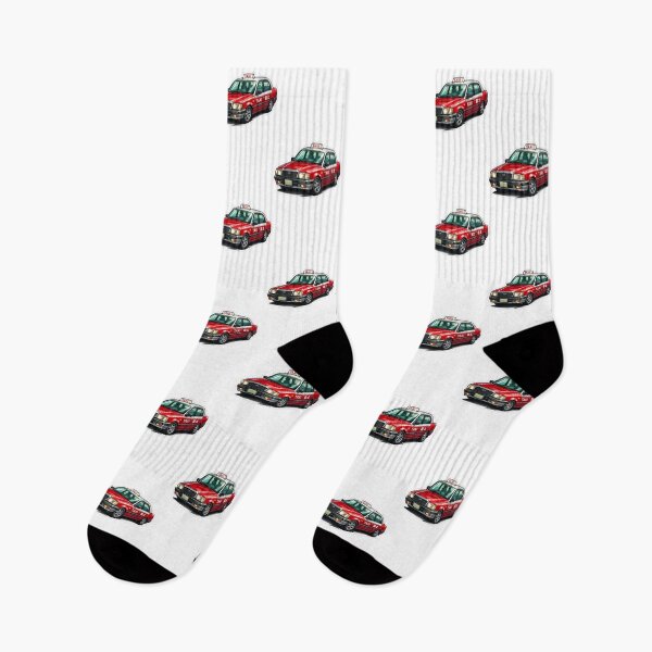 Item preview, Hong Kong City Red Taxi Urban Transport Icon designed and sold by Aryabek.