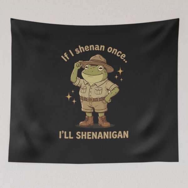 Item preview, Shenanigan Frog Park Ranger designed and sold by AdyKurniawan.