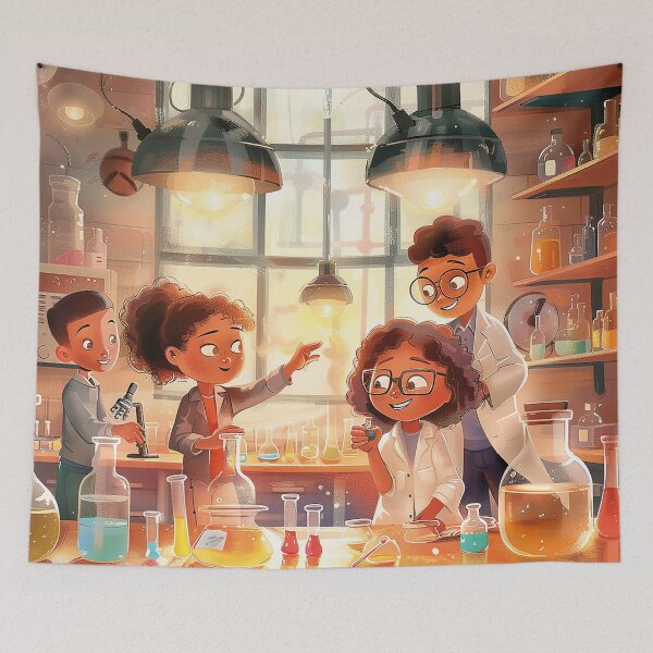 Item preview, Little chemists in the laboratory: Science, Experiment, Design designed and sold by Mauswohn.