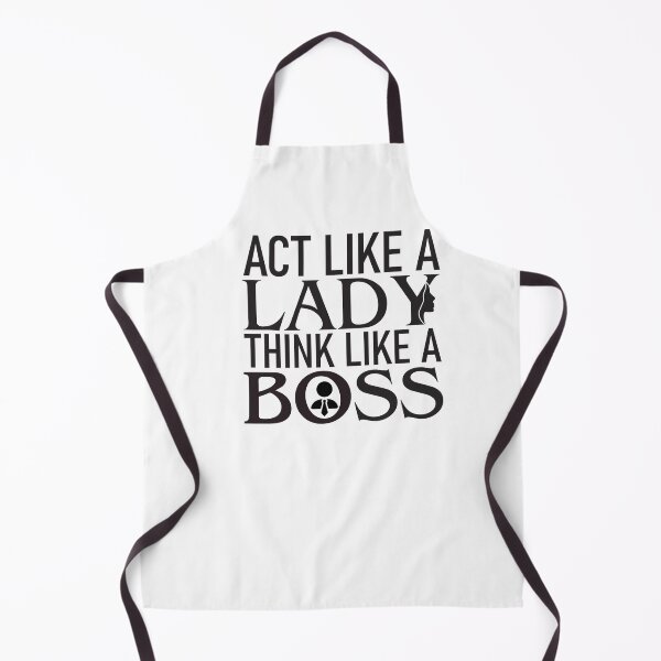 Item preview, Act Like a Lady, Think Like a Boss – Bold Feminist Statement Design designed and sold by GoxyVision.