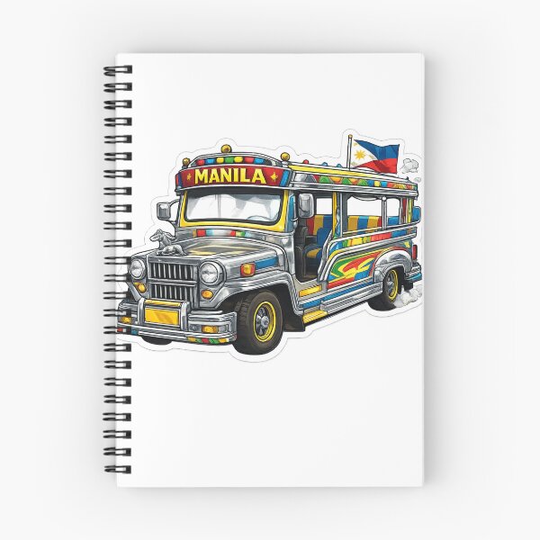 Item preview, Manila Jeepney Philippines Colorful Public Transport designed and sold by Aryabek.