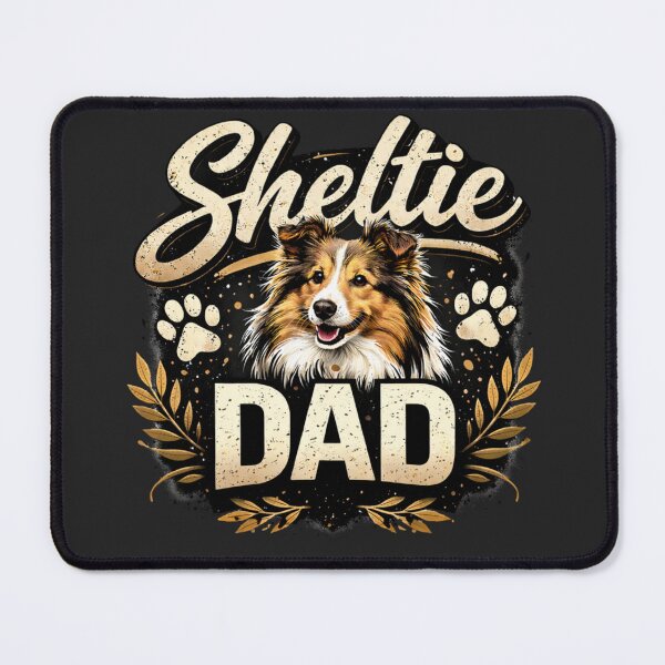 Item preview, Proud Sheltie Dad – Shetland Sheepdog Father designed and sold by DesignsByHania.