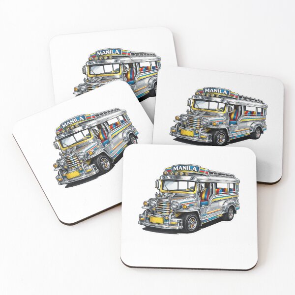 Item preview, Manila Philippines Chrome Jeepney Street Icon designed and sold by Aryabek.