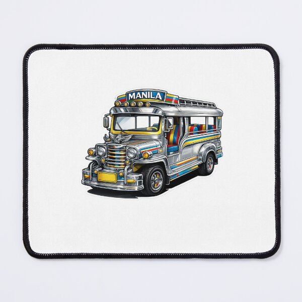 Item preview, Manila Philippines Chrome Jeepney Street Icon designed and sold by Aryabek.