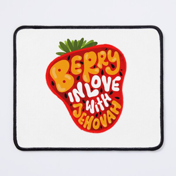 Item preview, Berry in Love with Jehovah designed and sold by bluegenesillustrations.