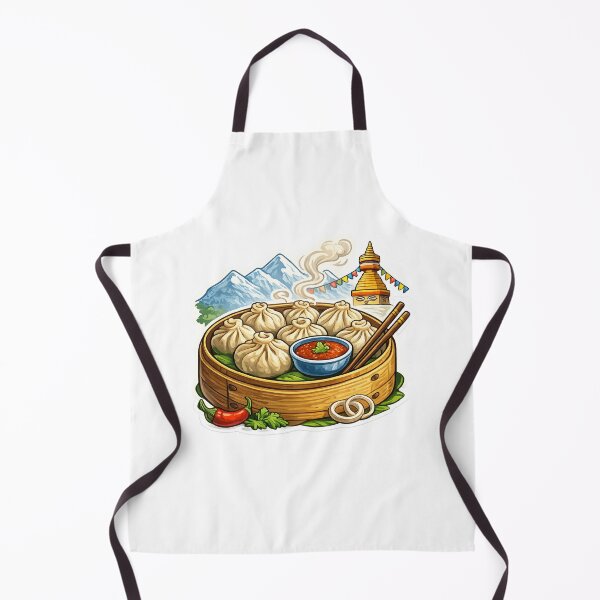 Item preview, Nepal Momos Himalayan Dumplings Kathmandu Scene designed and sold by Aryabek.