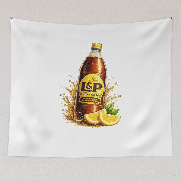 Item preview, L&P Lemon and Paeroa New Zealand Soda designed and sold by Aryabek.