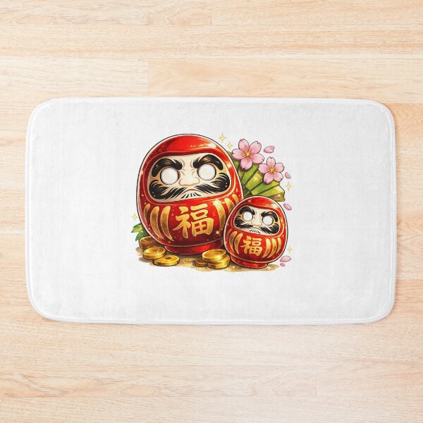 Item preview, Japanese Daruma Doll Good Luck Charm designed and sold by Aryabek.