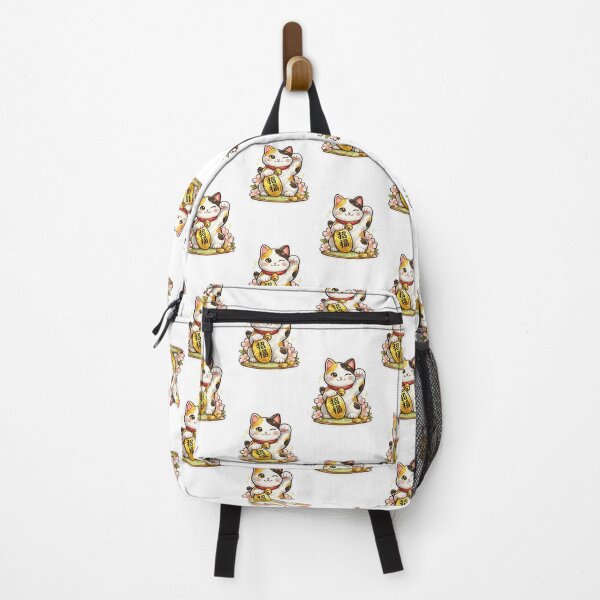 Item preview, Maneki Neko Lucky Cat 招福 Fortune Charm designed and sold by Aryabek.