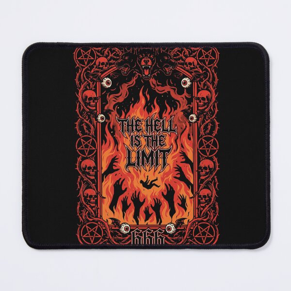 Item preview, The Hell Is The Limit Metal Art designed and sold by AdyKurniawan.