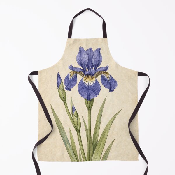 Item preview, Blue Iris Vintage Botanical Print - Antique Iris Wall Art designed and sold by Darlin8888.