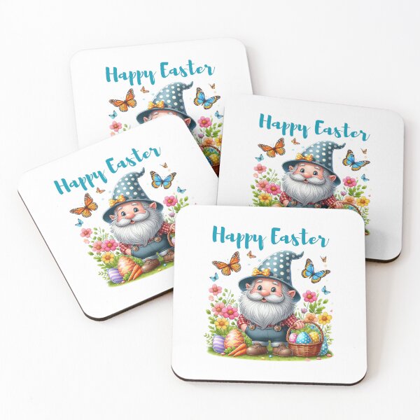 Item preview, Happy Easter Whimsical Gnome With Easter Eggs Basket Easter 2026 Egg Hunting  designed and sold by FunnySunny T-Shirts.