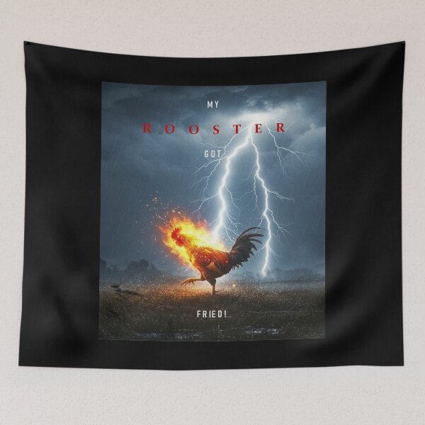 Item preview, My Rooster got Fried  designed and sold by Pirate-Coast.