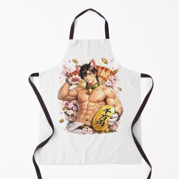 Item preview, Golden Maneki Neko Catboy Yaoi Lucky Coin Gay designed and sold by Aryabek.
