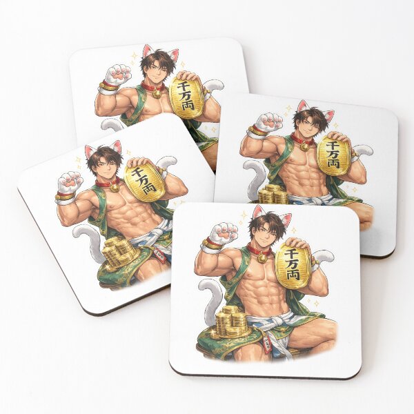 Item preview, Thousand Ryo Catboy BL Yaoi Fortune Gay designed and sold by Aryabek.