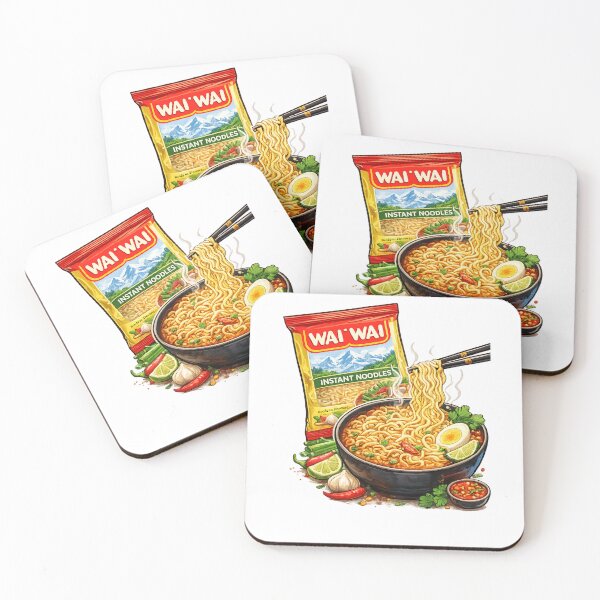 Item preview, Wai Wai Instant Noodles Spicy Ramen Bowl Nepal designed and sold by Aryabek.